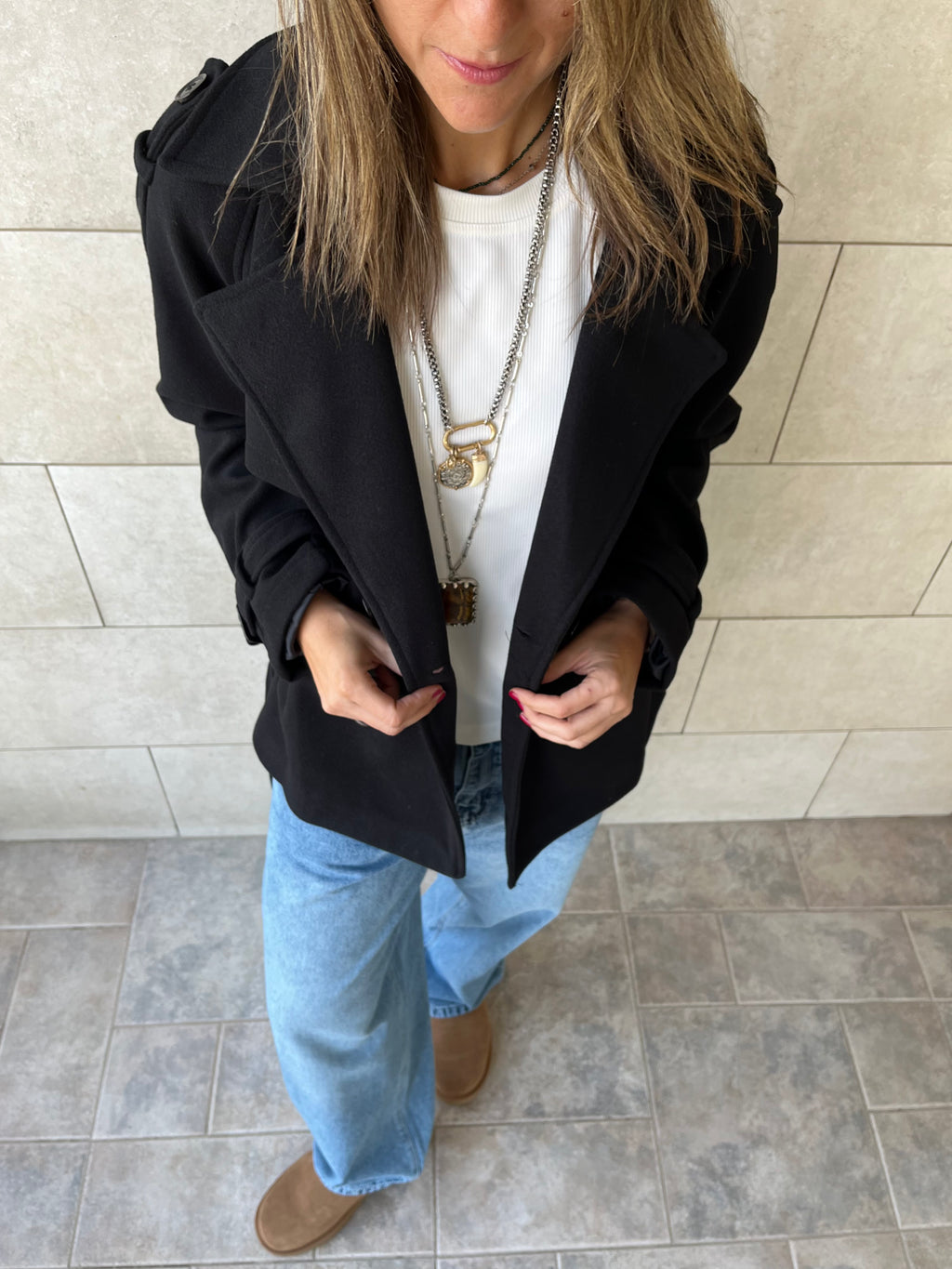 Black Trench Edit Jacket