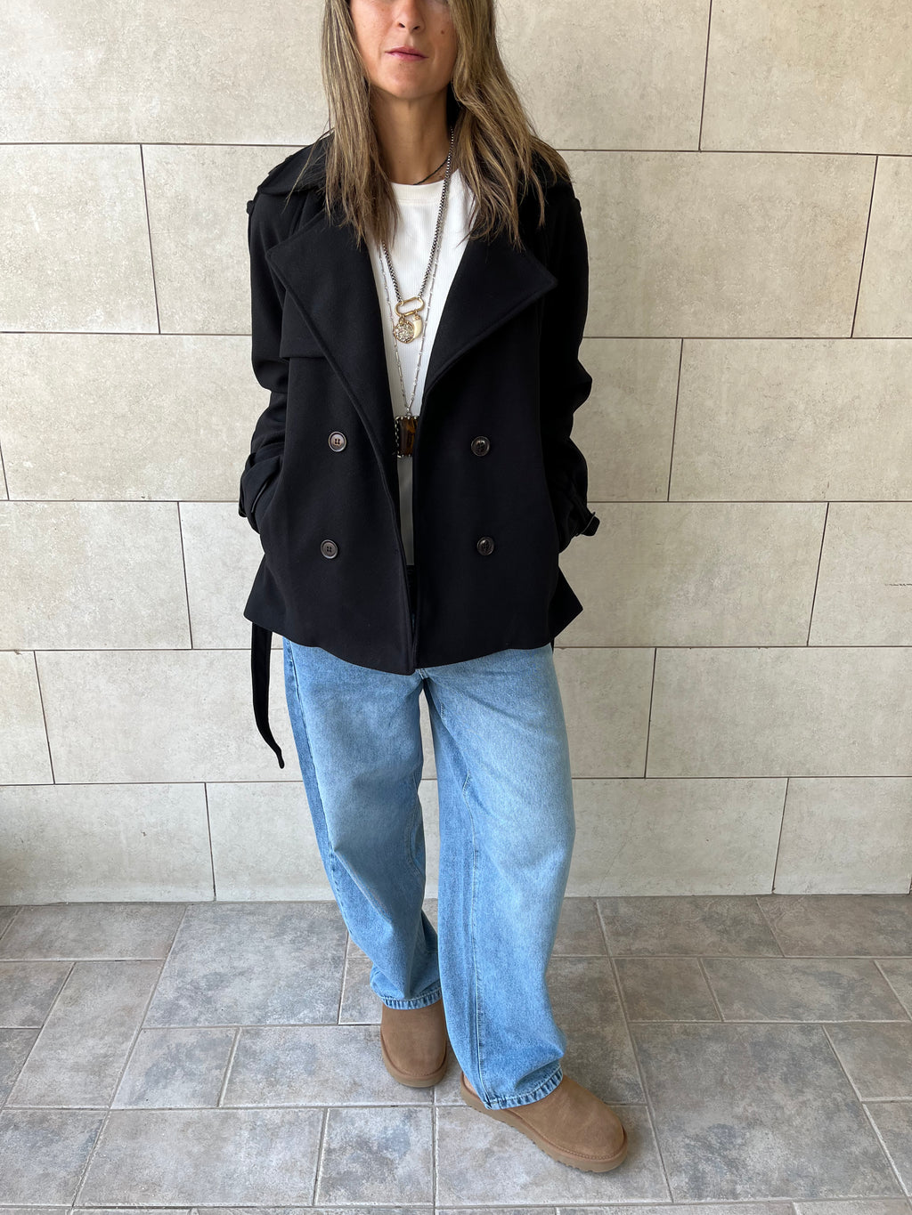 Black Trench Edit Jacket