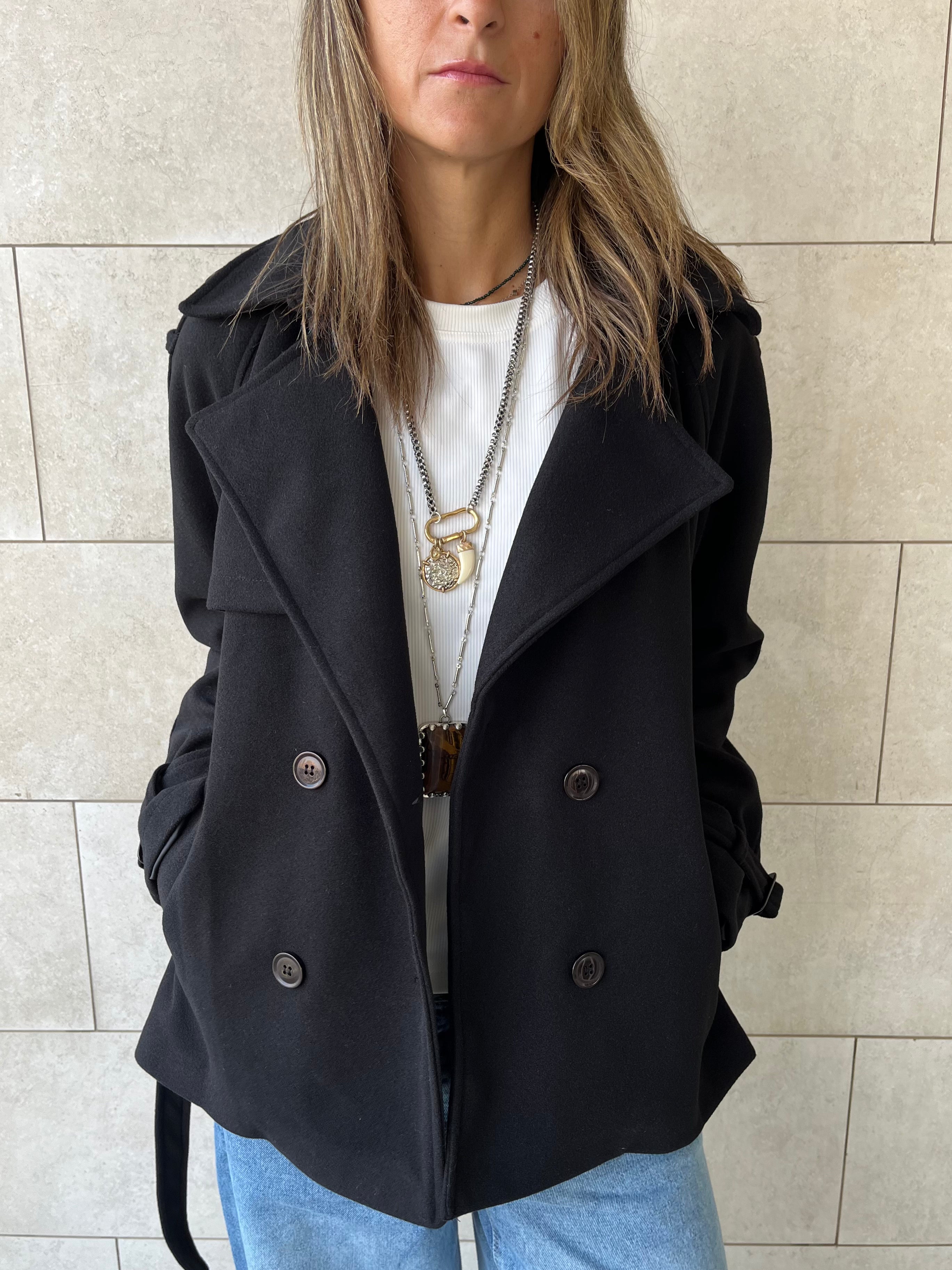 Black Trench Edit Jacket