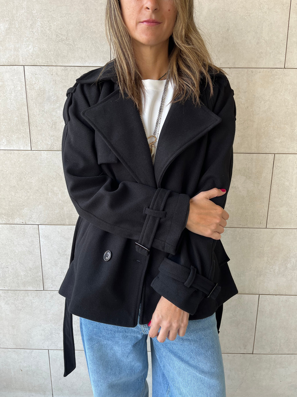 Black Trench Edit Jacket