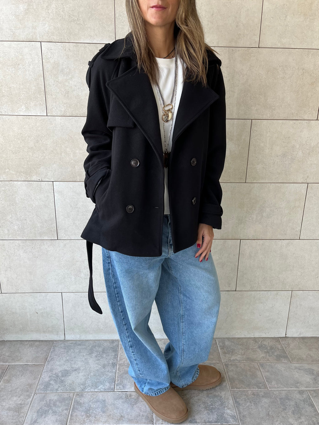 Black Trench Edit Jacket