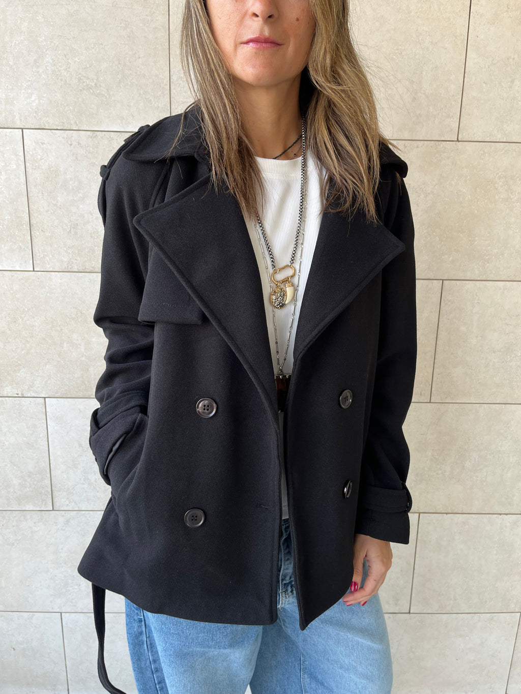 Black Trench Edit Jacket