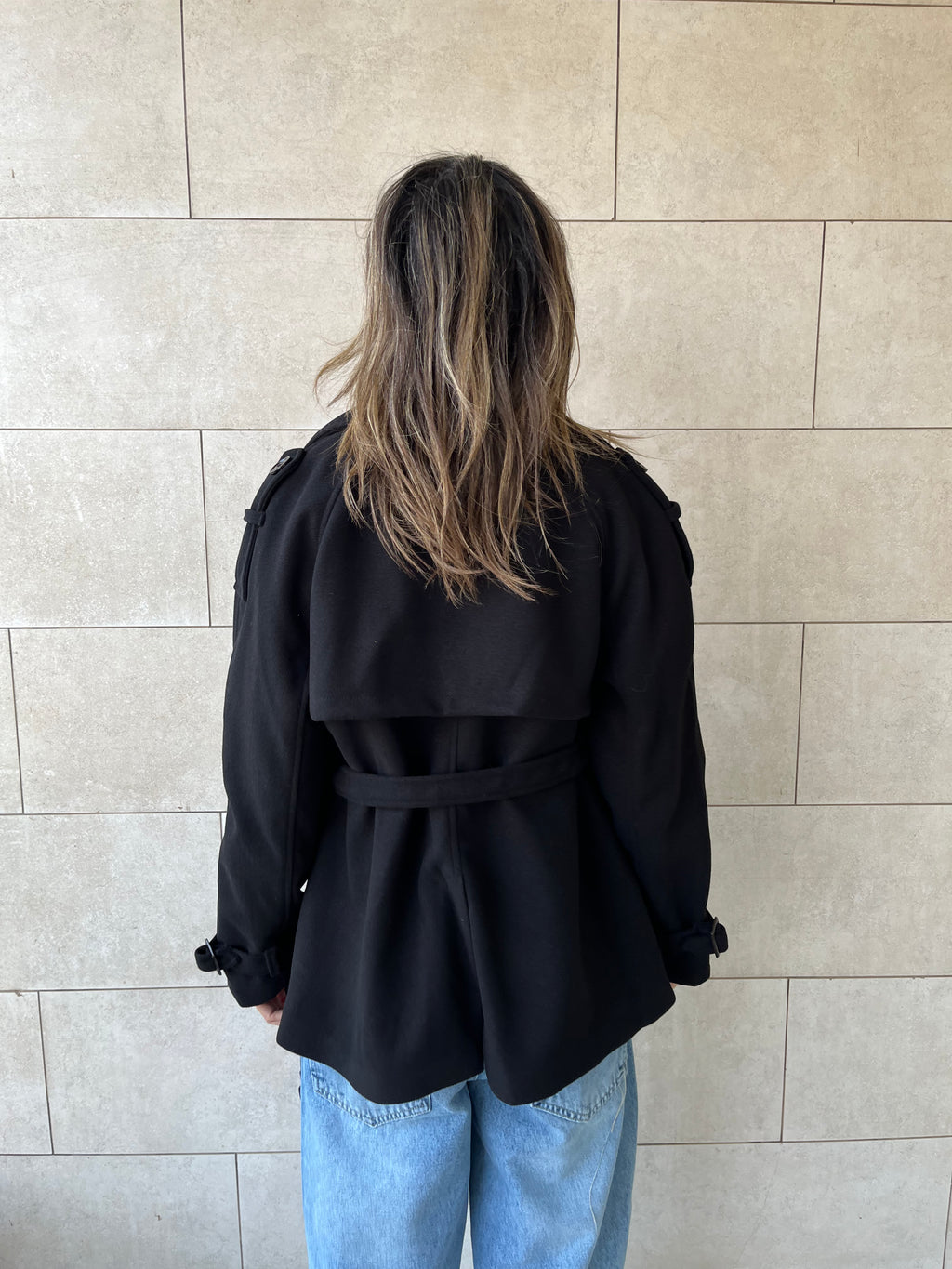 Black Trench Edit Jacket