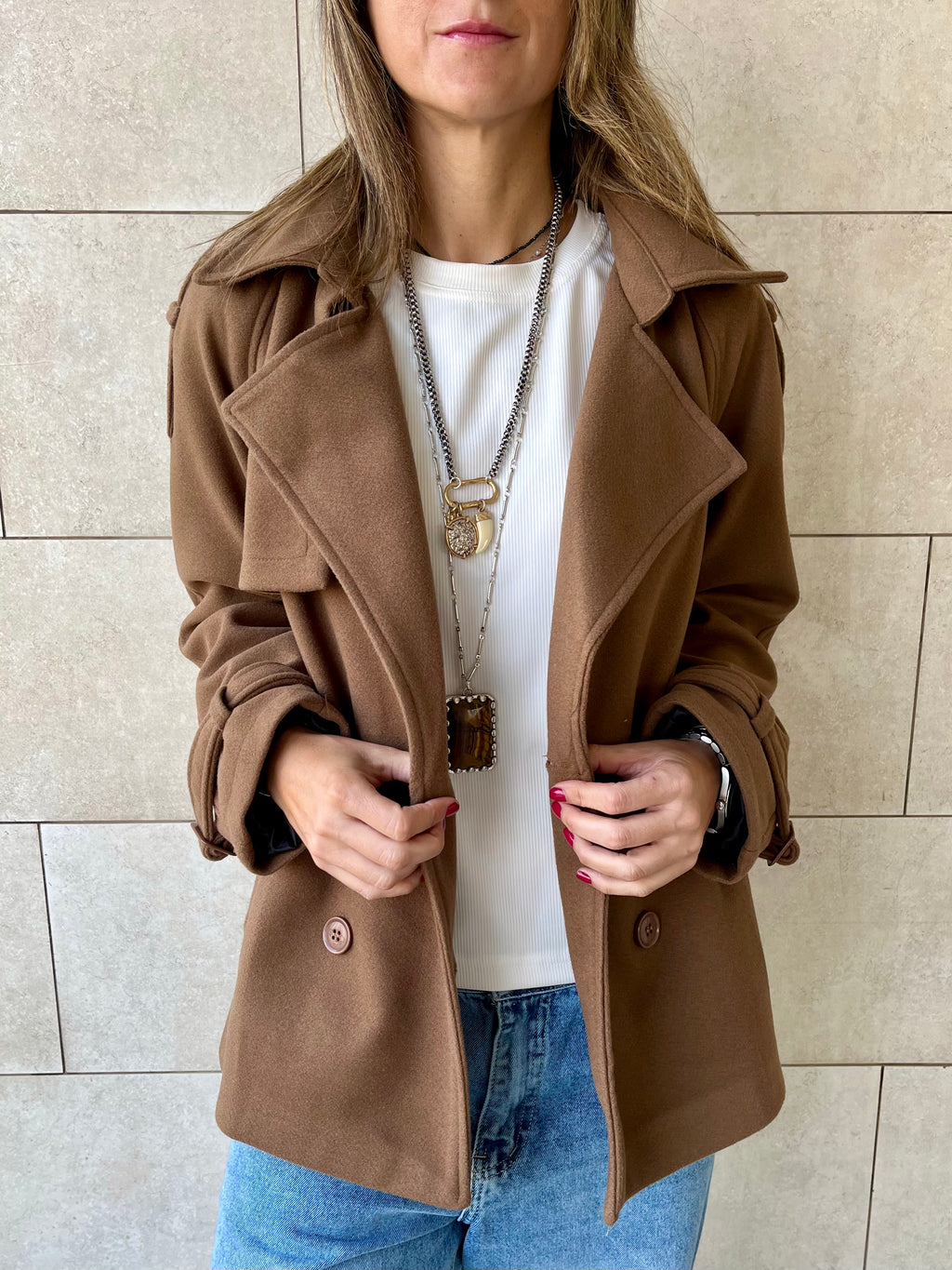 Cafe Trench Edit Jacket