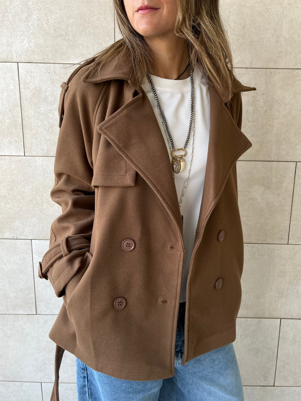 Cafe Trench Edit Jacket