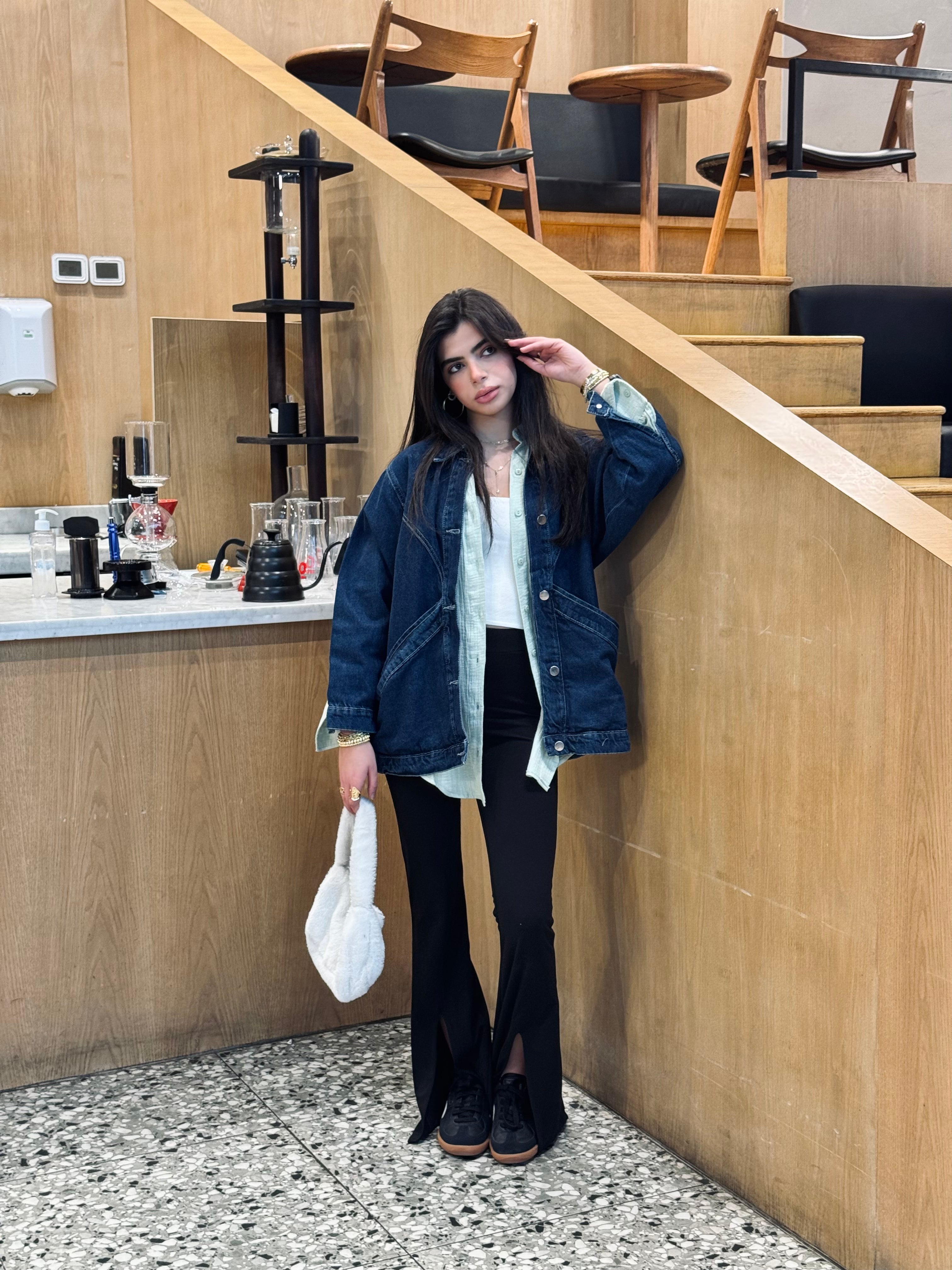 Mint Bubble Sleeve Everyday Shirt