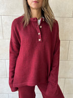 Burgundy Living Set