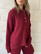 Burgundy Living Set