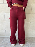 Burgundy Living Set