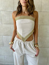 Golden Edge Bandeau