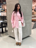Pink Bubble Sleeve Everyday Shirt