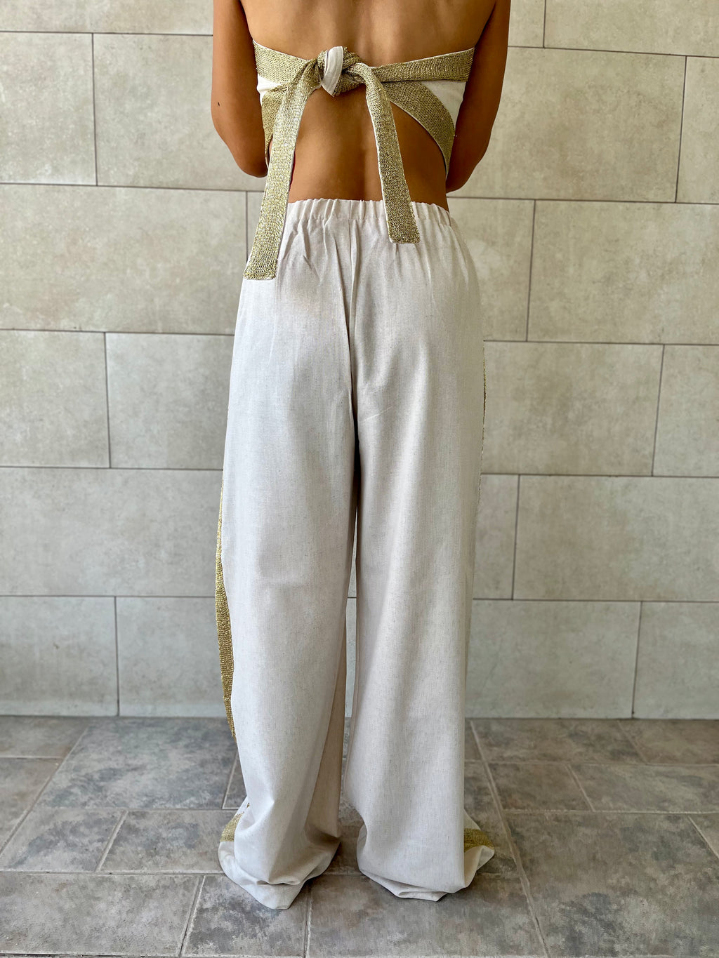 Golden Edge Pants
