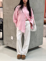 Pink Bubble Sleeve Everyday Shirt