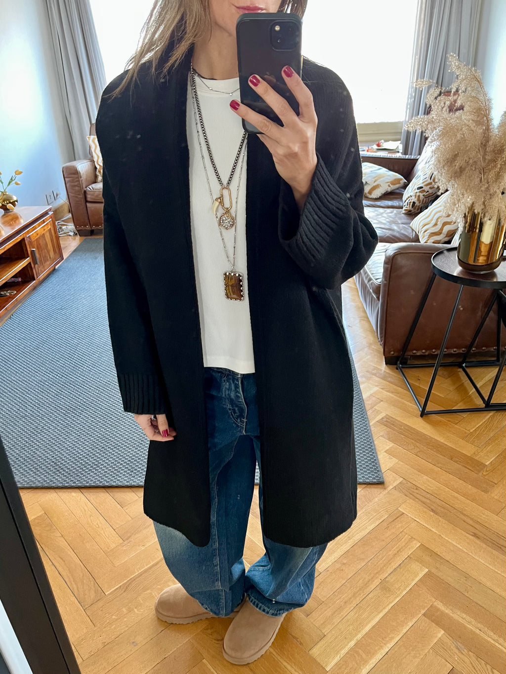 Black Chilly Cardigan