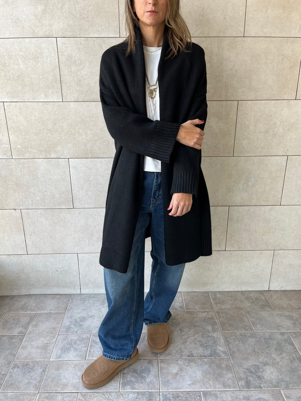 Black Chilly Cardigan