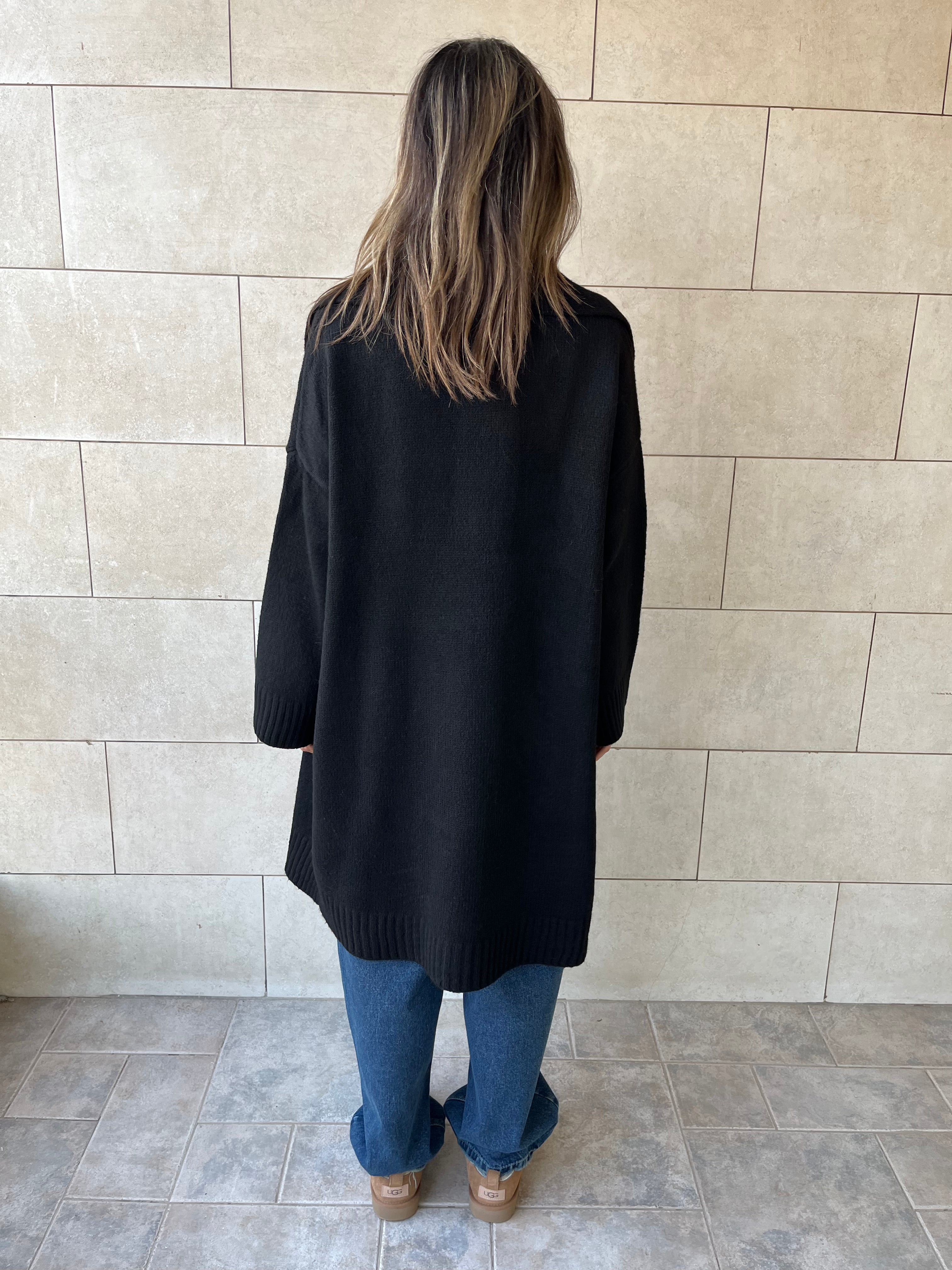 Black Chilly Cardigan