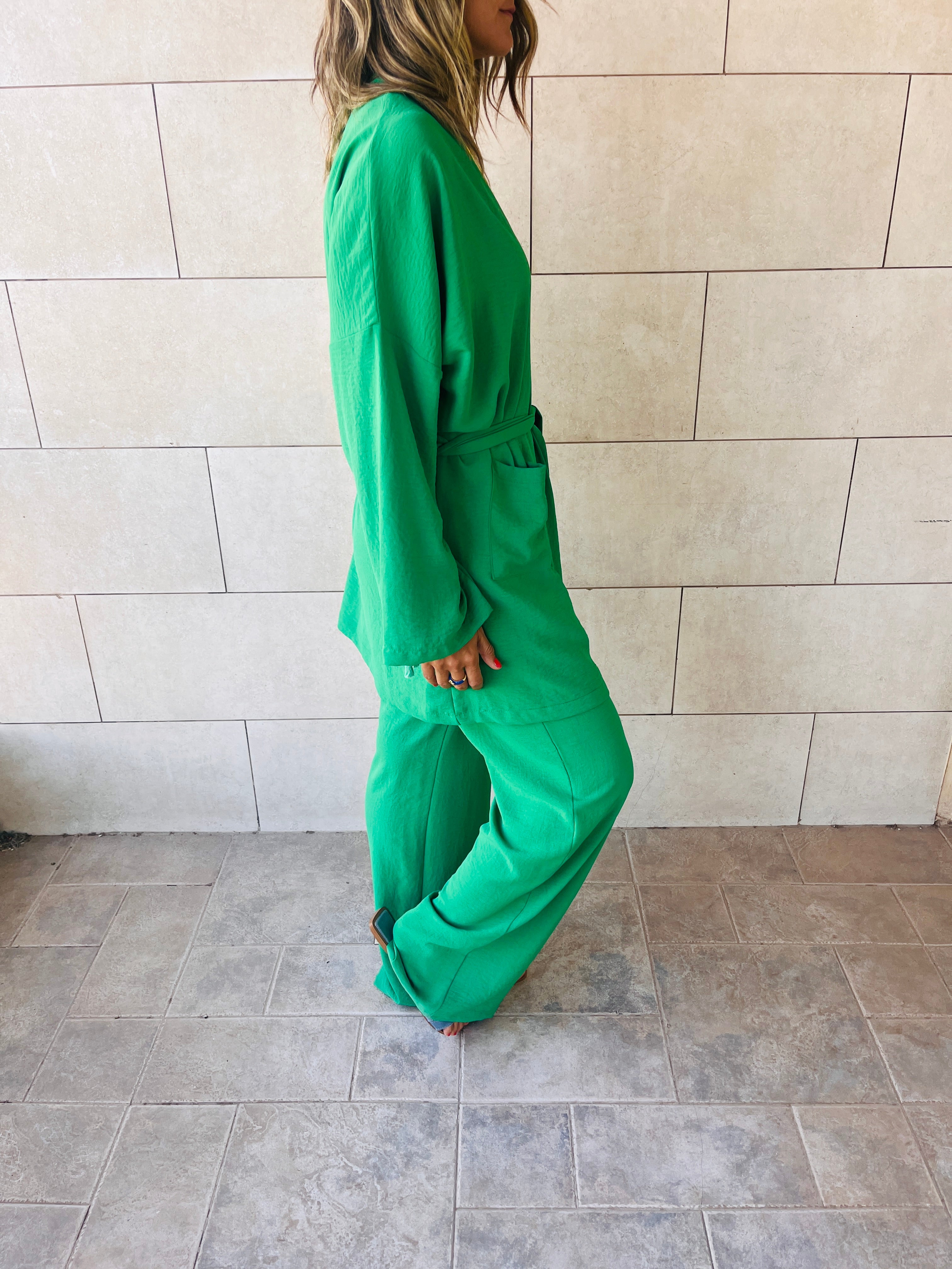 Green All Around Town Crepe Set