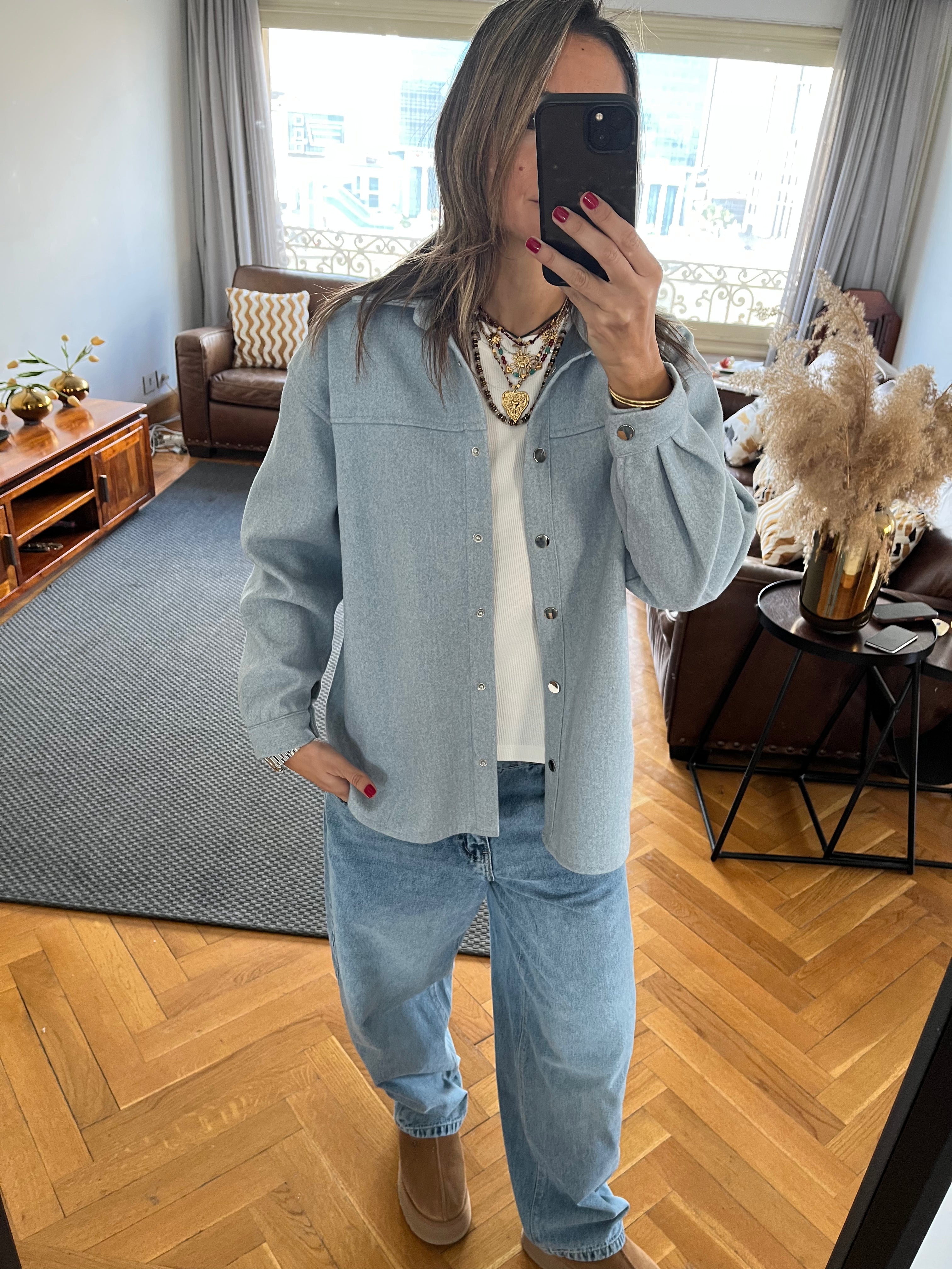 Baby Blue All-Day Overshirt