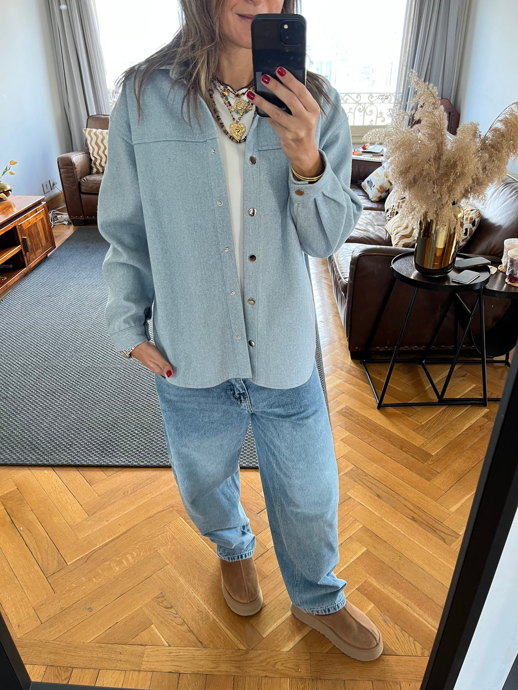 Baby Blue All-Day Overshirt