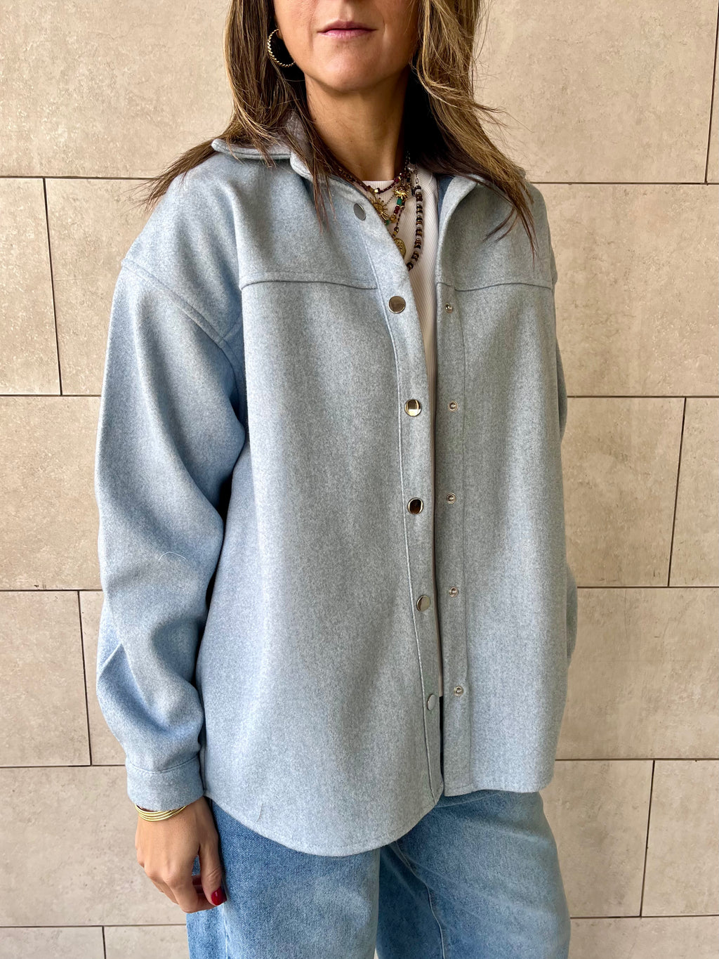 Baby Blue All-Day Overshirt