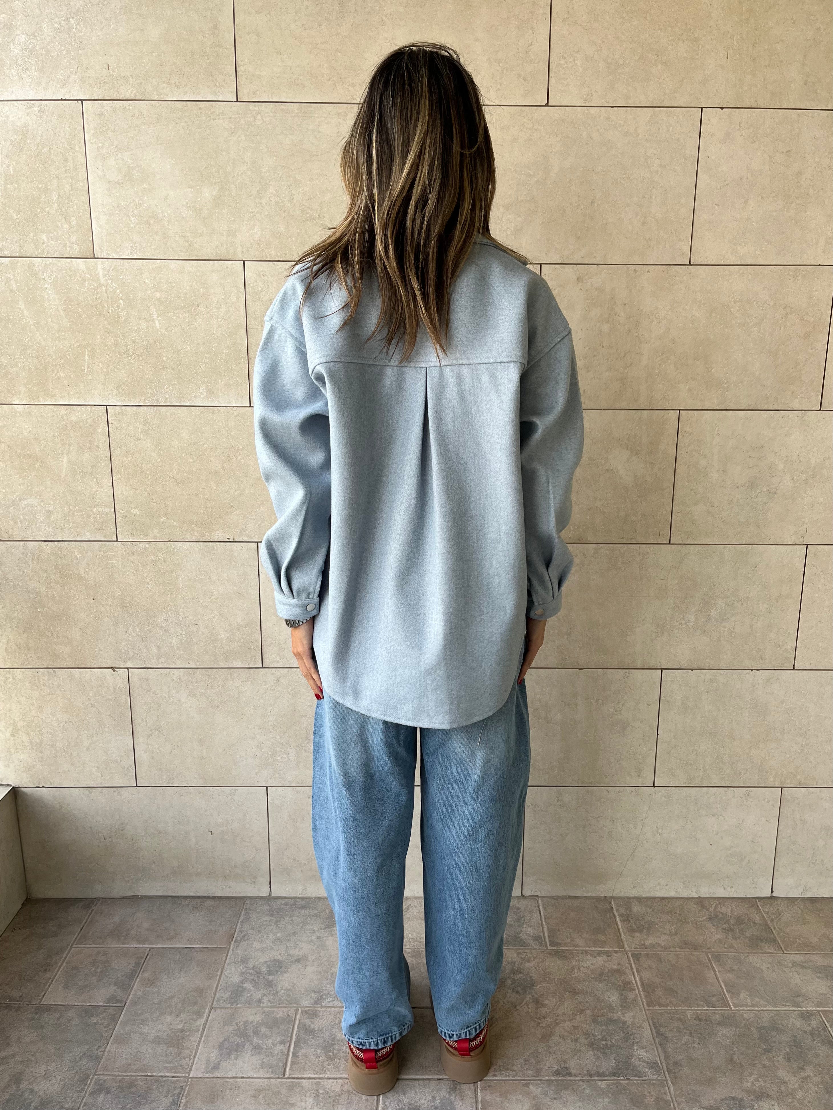 Baby Blue All-Day Overshirt
