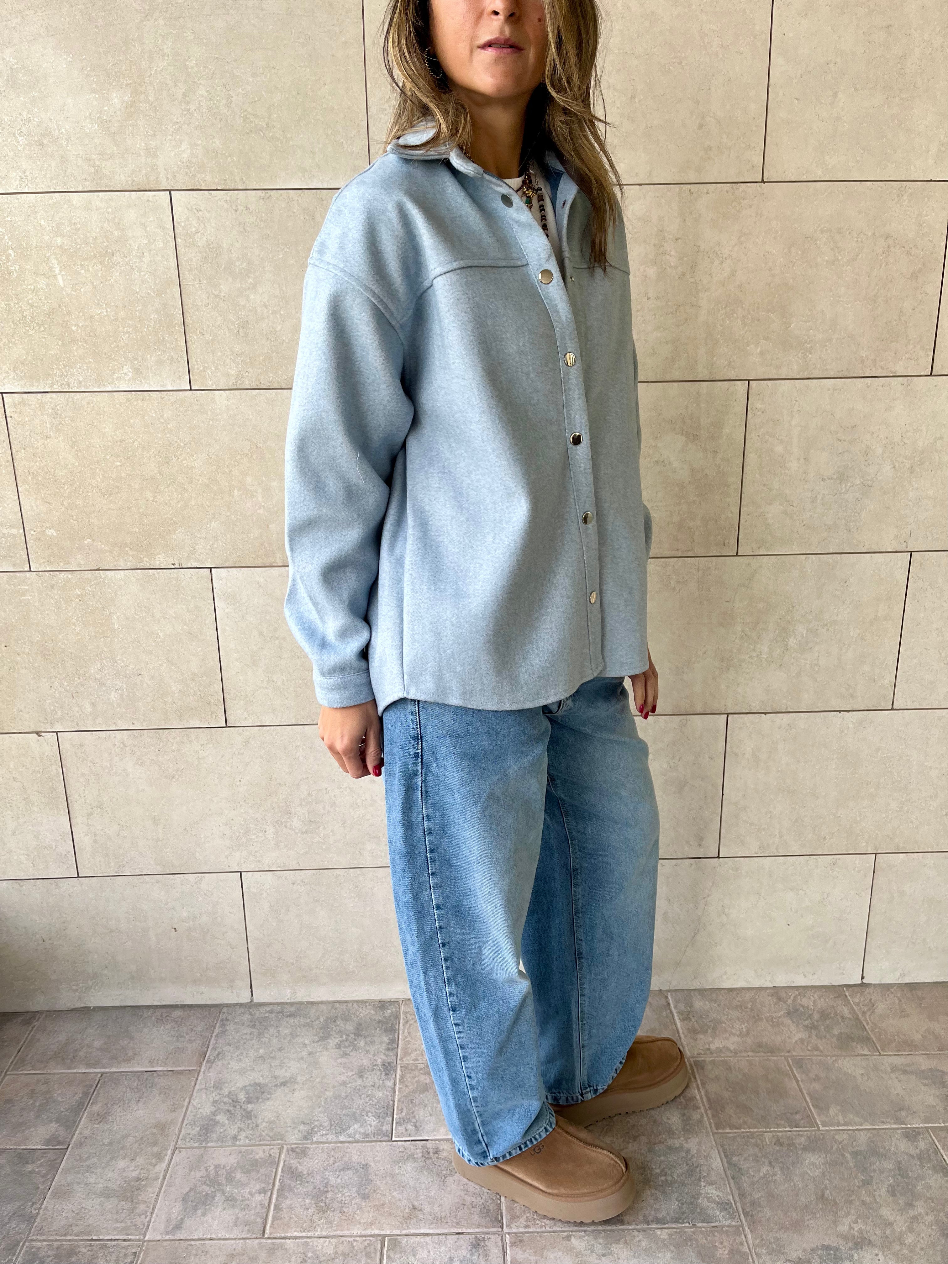 Baby Blue All-Day Overshirt