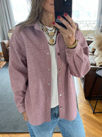 Blush All-Day Overshirt