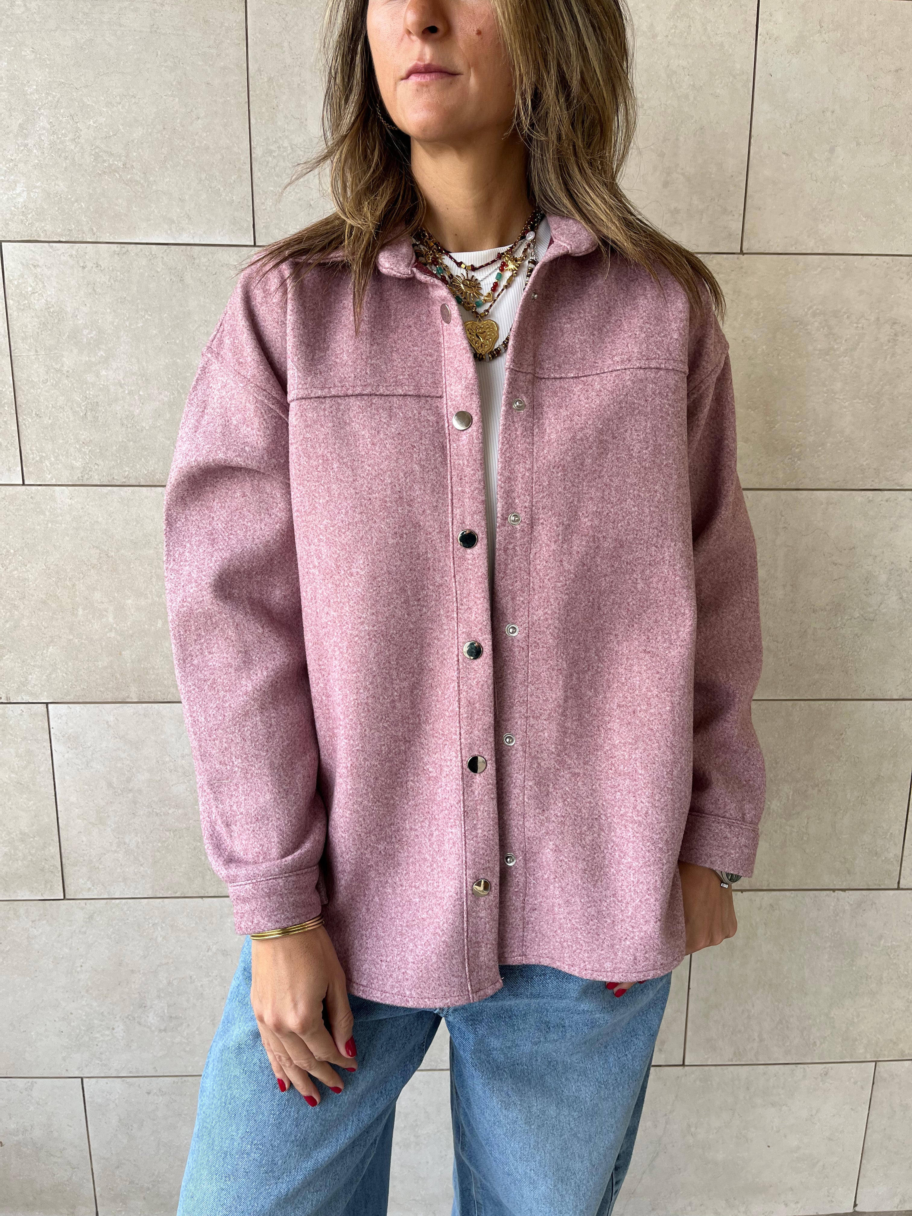 Blush All-Day Overshirt