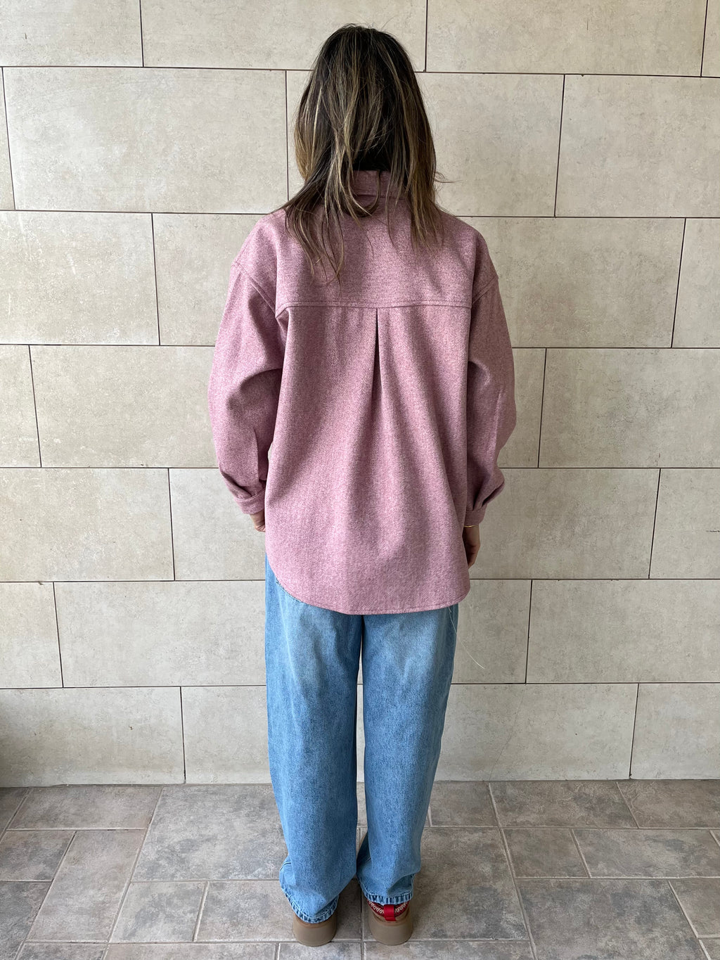 Blush All-Day Overshirt