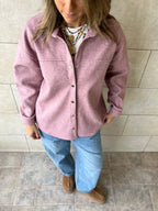 Blush All-Day Overshirt