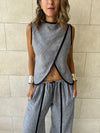 Grey Slate Curve Top