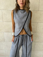 Grey Slate Curve Top