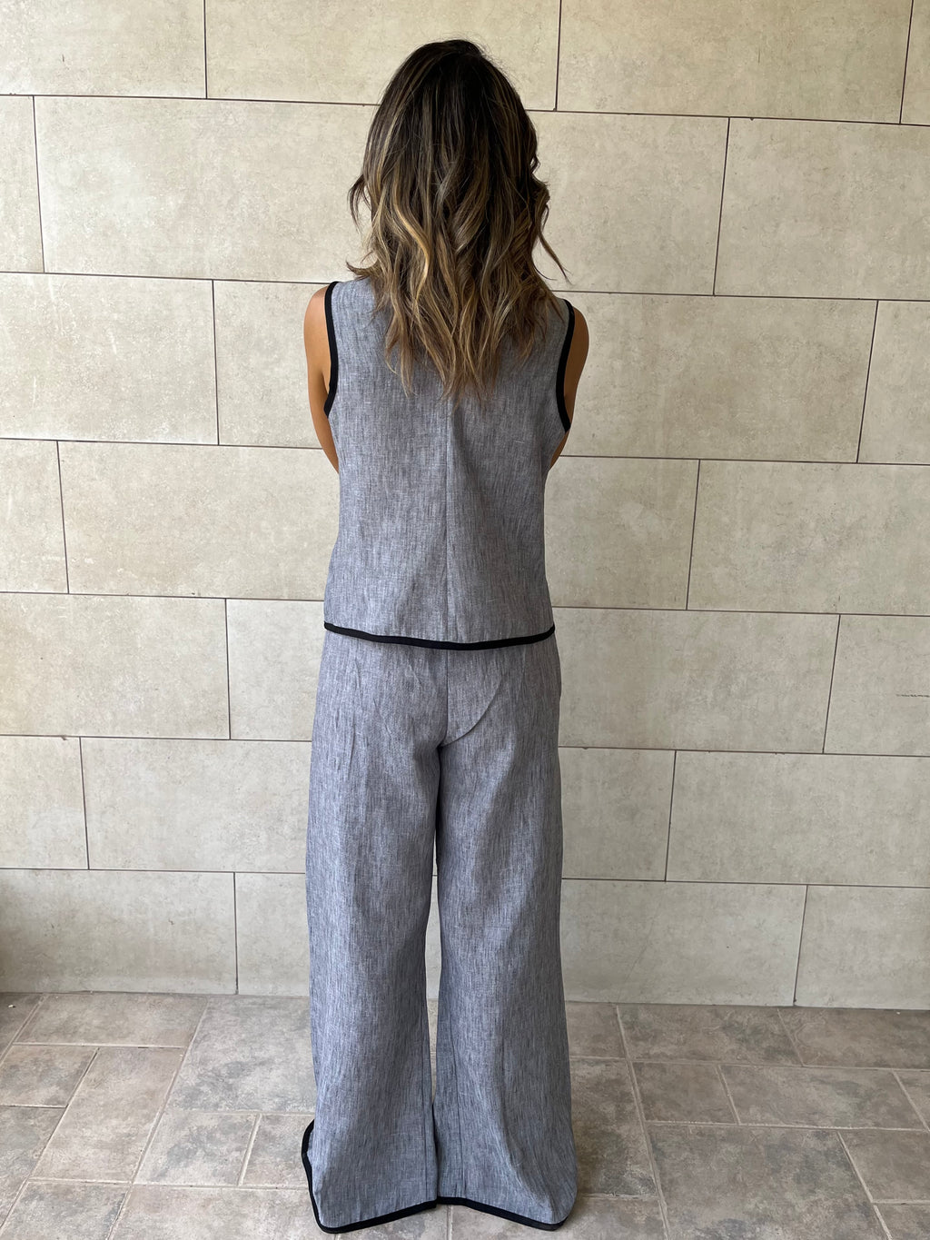 Grey Slate Curve Top
