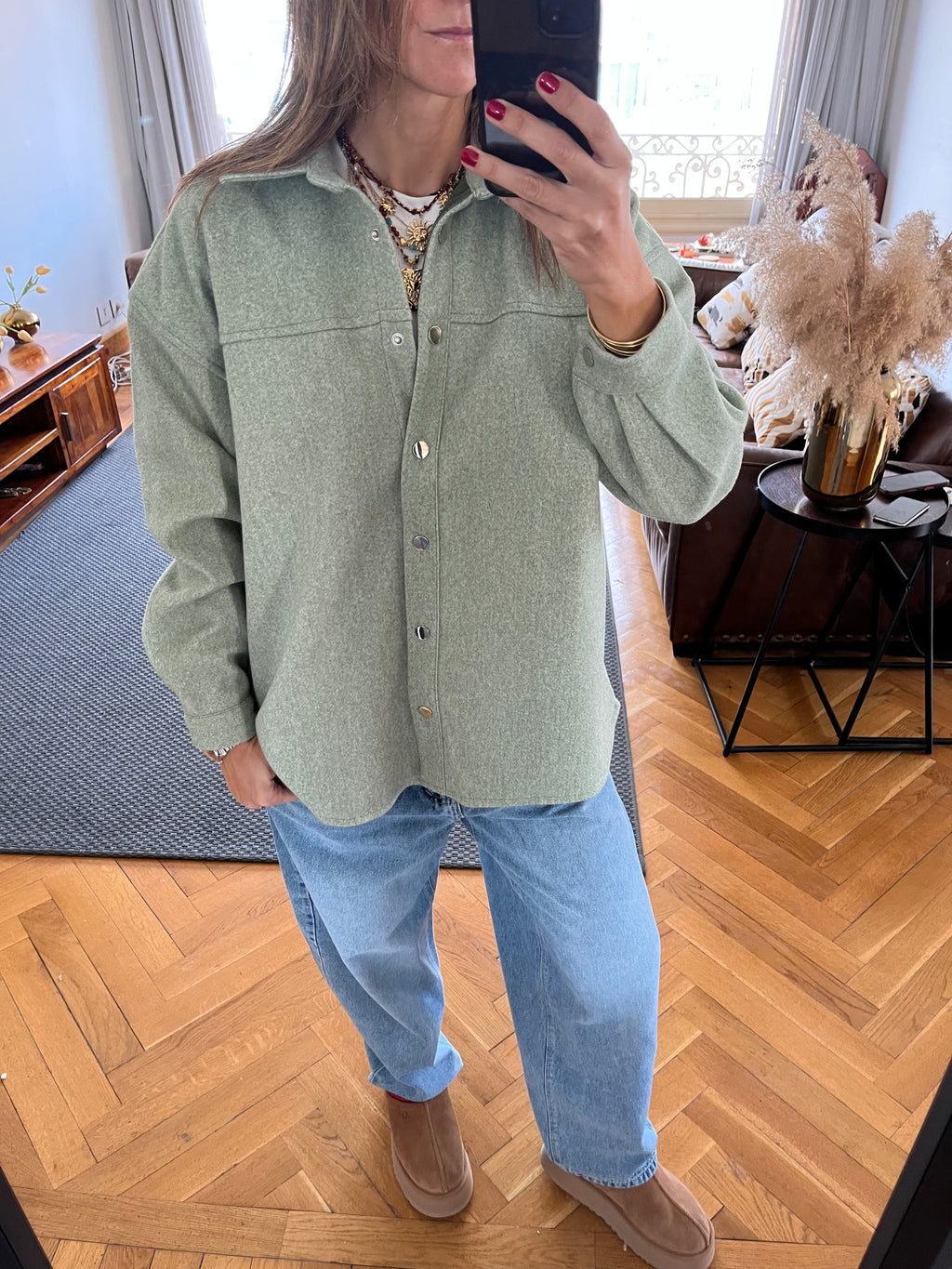 Mint All-Day Overshirt