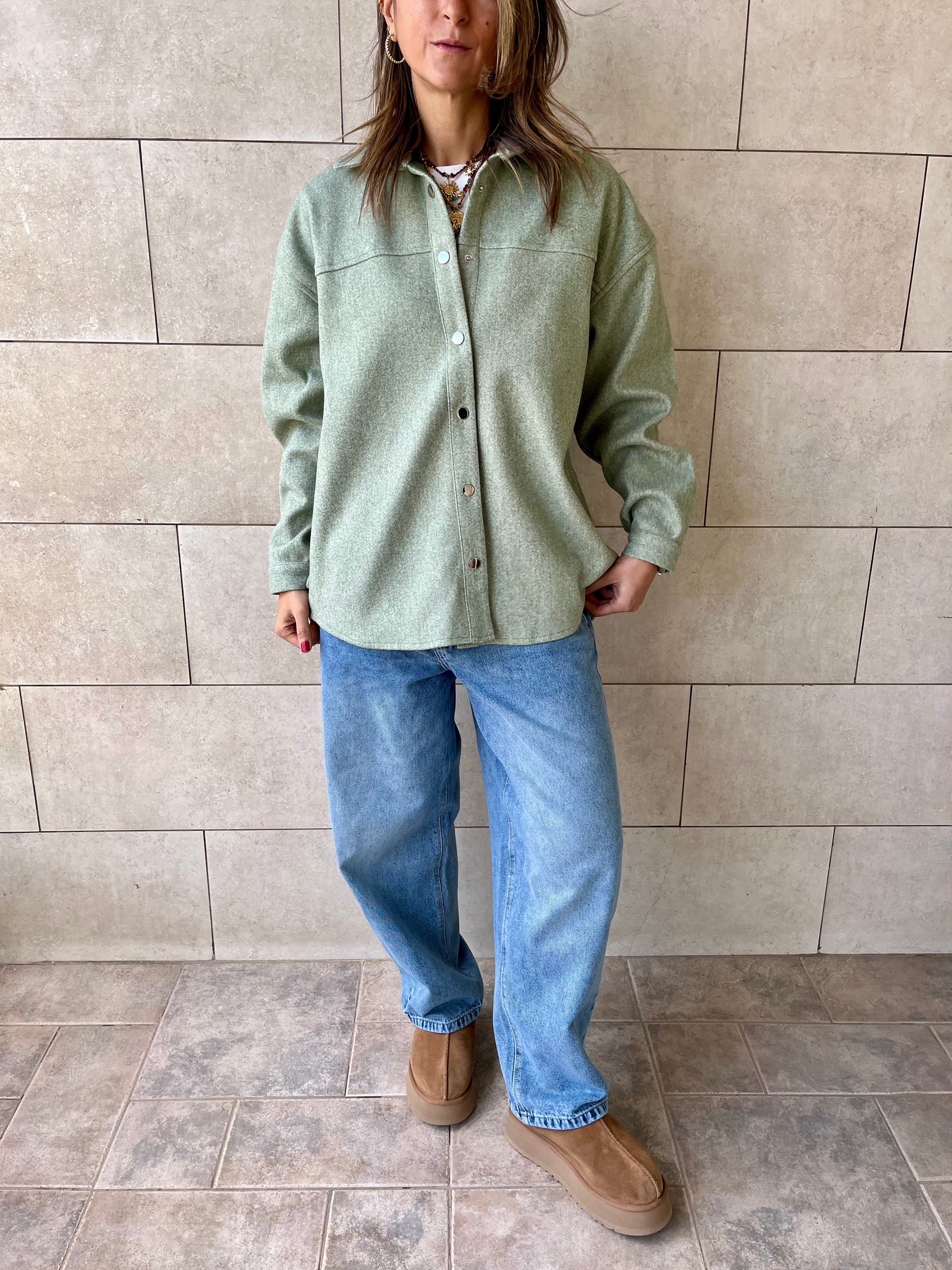 Mint All-Day Overshirt