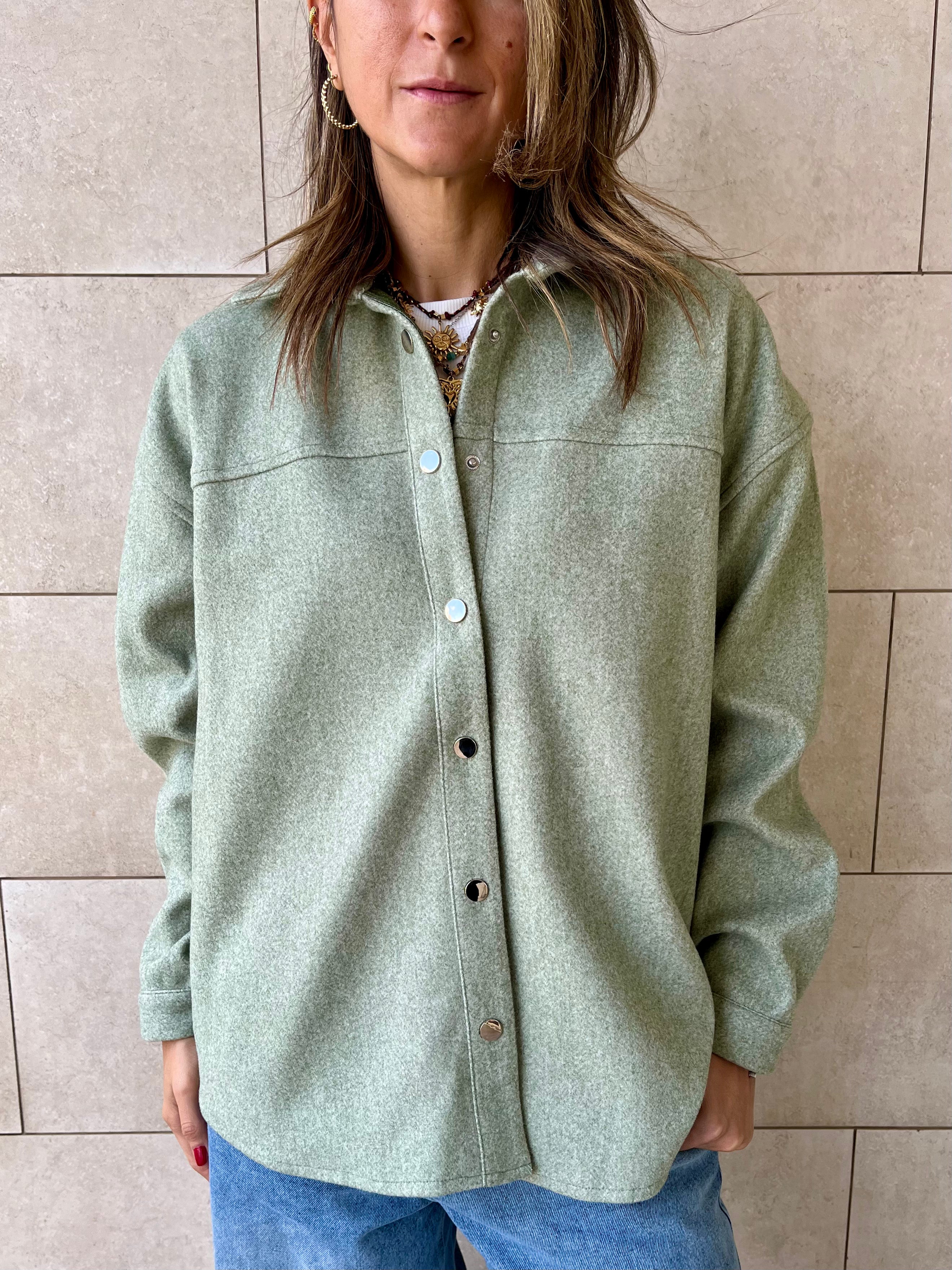 Mint All-Day Overshirt