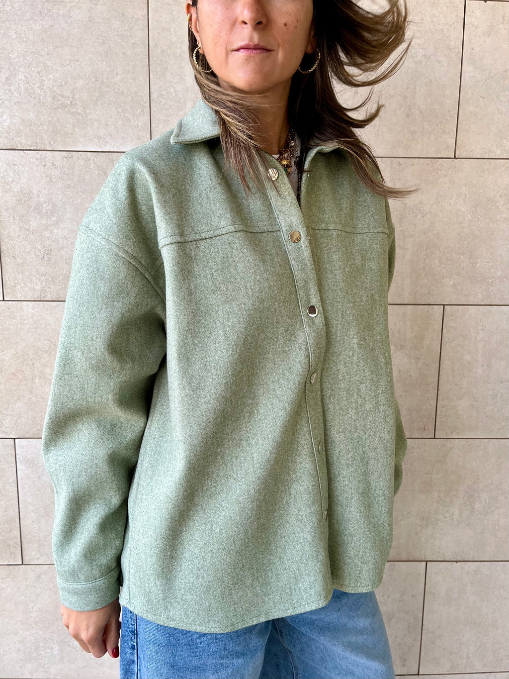 Mint All-Day Overshirt