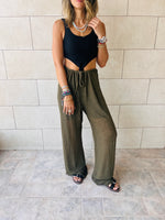 Olive Only Beach Pants