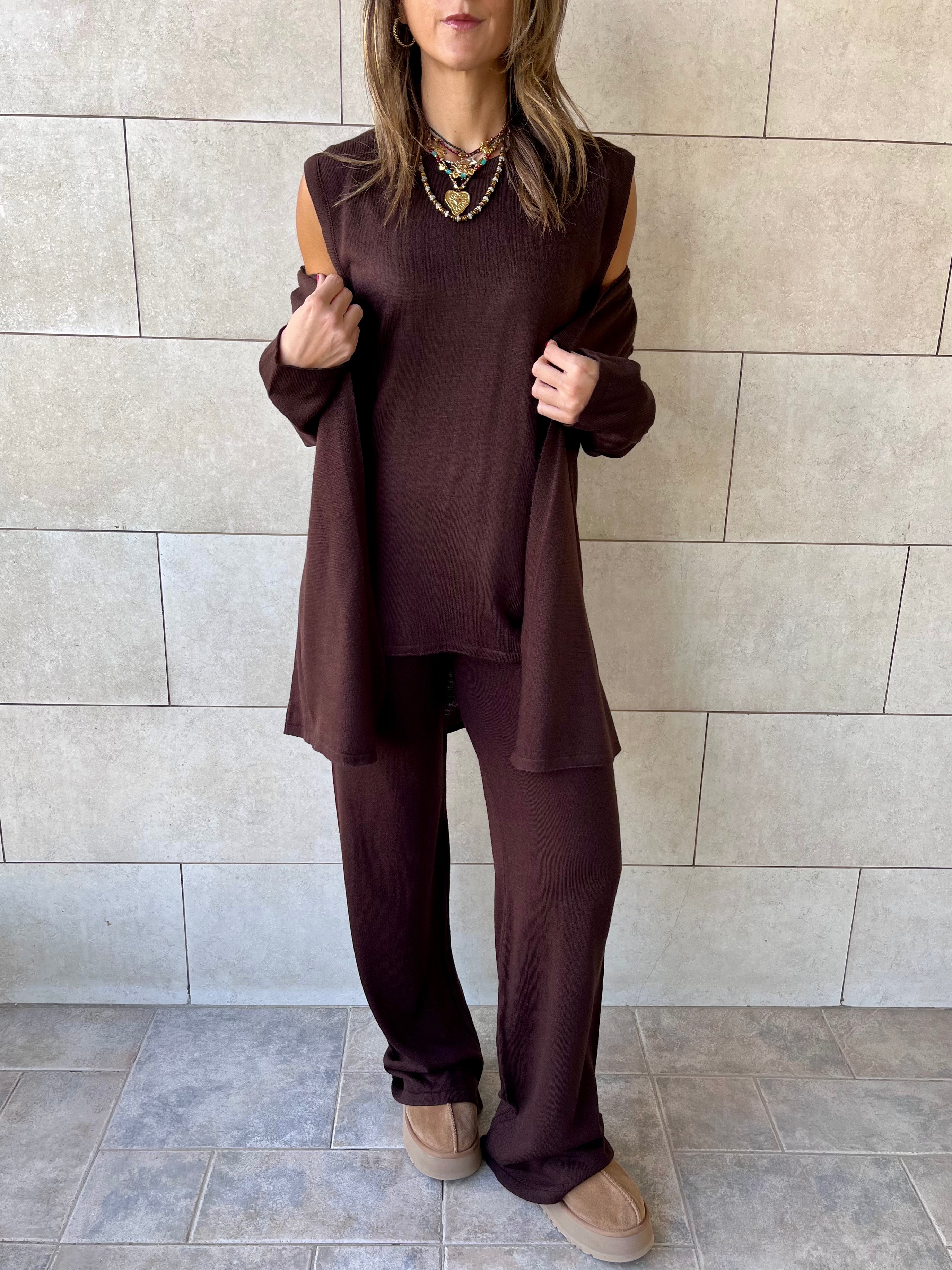 Brown Everyday Lounge Set