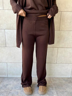 Brown 3 Pieces Everyday Lounge Set