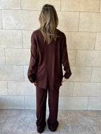 Brown 3 Pieces Everyday Lounge Set