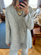 Grey 3 Pieces Everyday Lounge Set