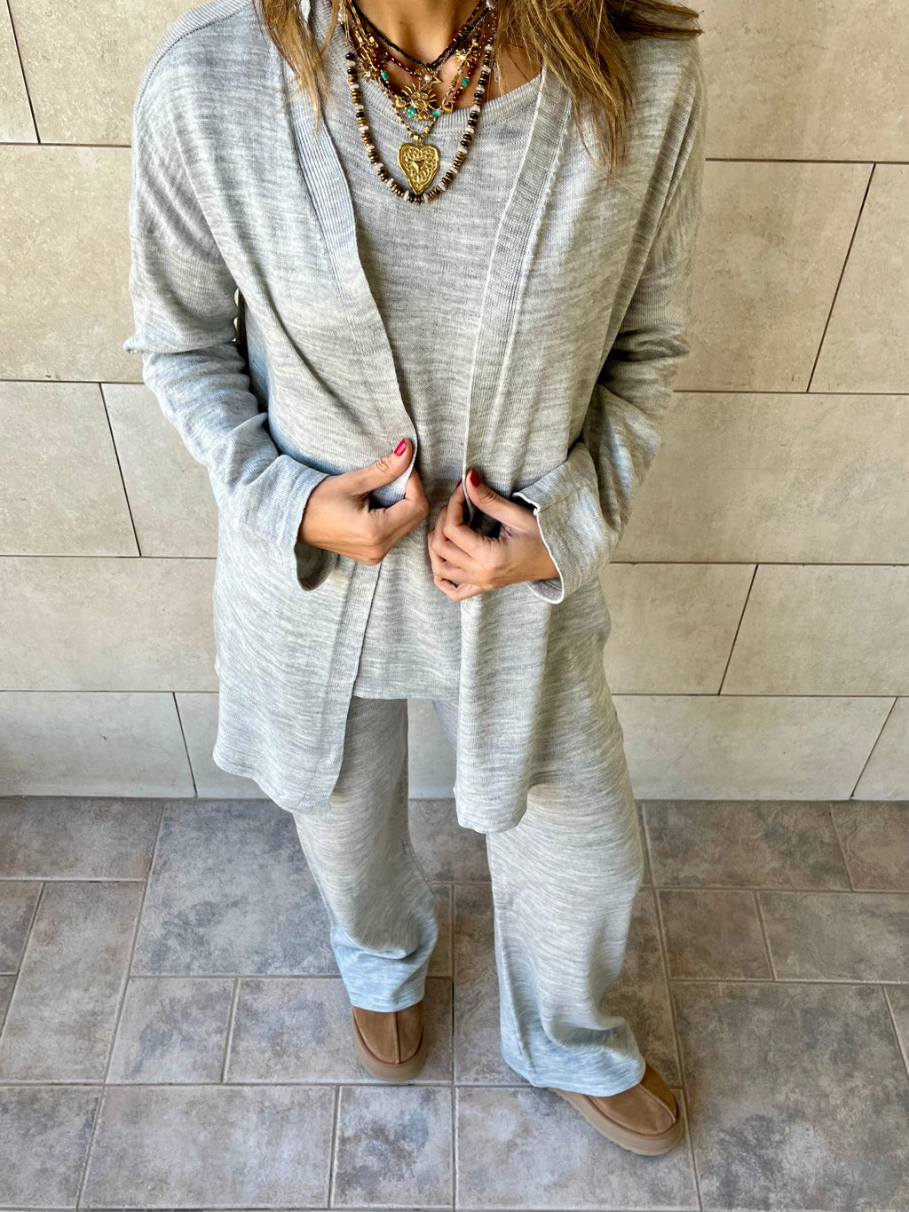 Grey Everyday Lounge Set