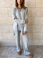 Grey 3 Pieces Everyday Lounge Set