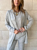 Grey 3 Pieces Everyday Lounge Set