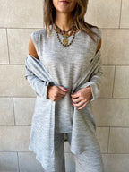 Grey 3 Pieces Everyday Lounge Set