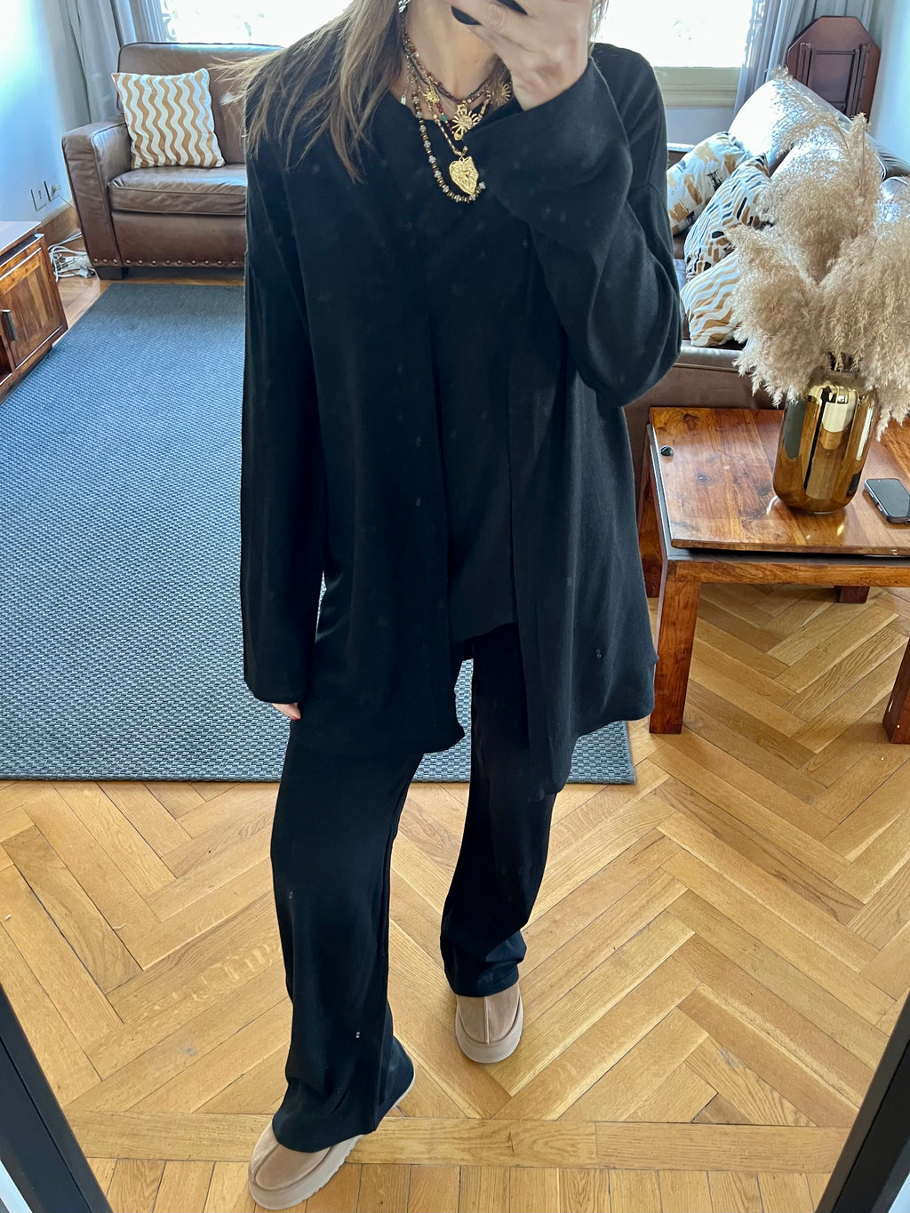 Black Everyday Lounge Set