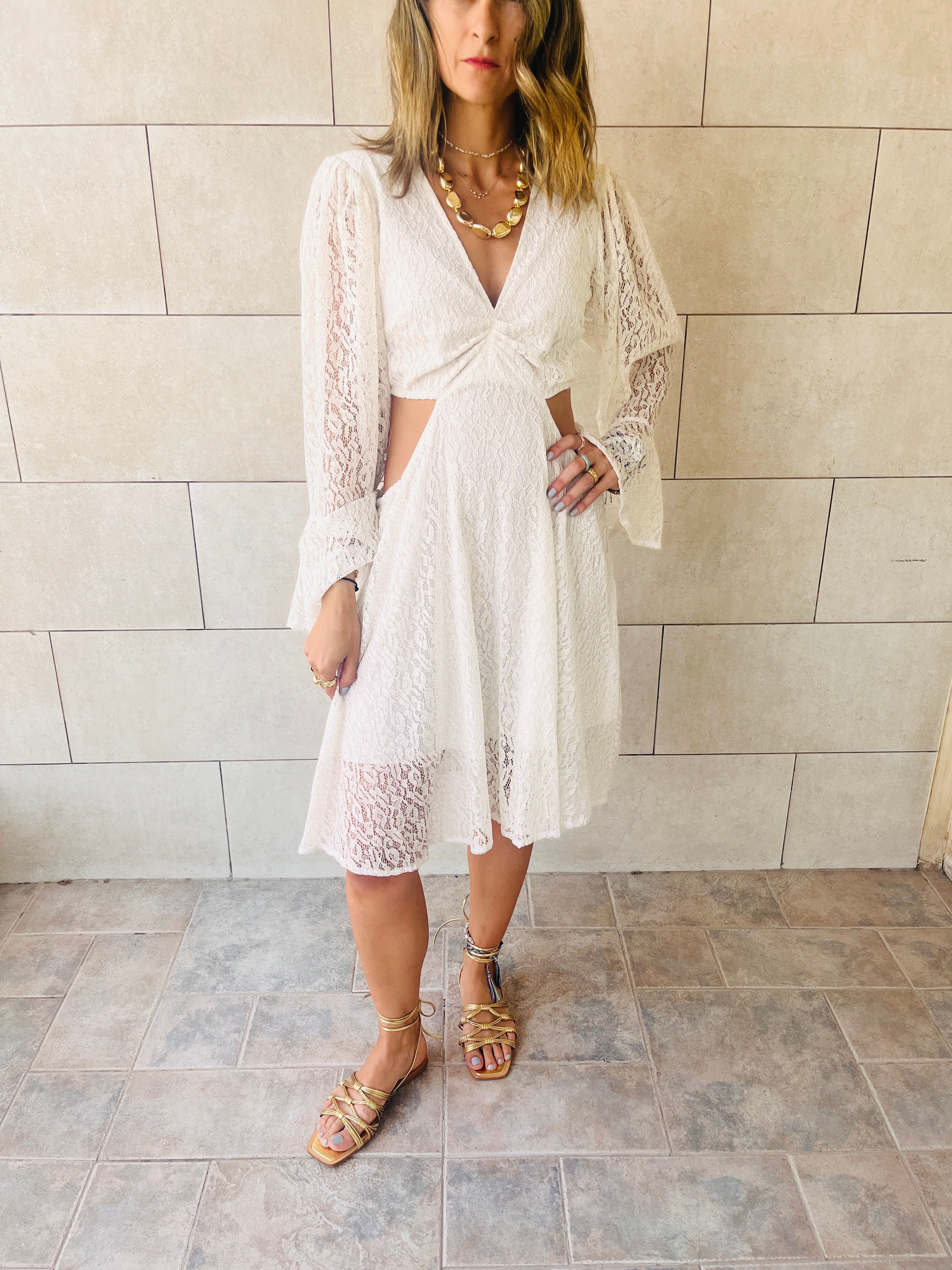 White Lace Dream Dress