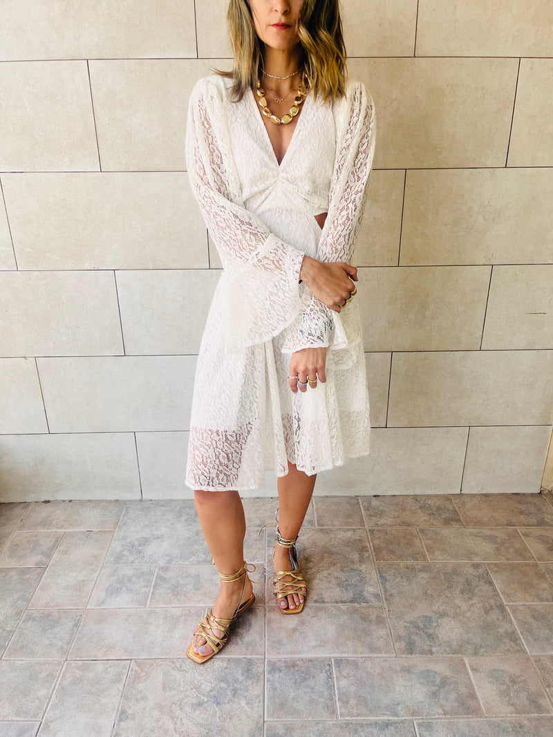 White Lace Dream Dress