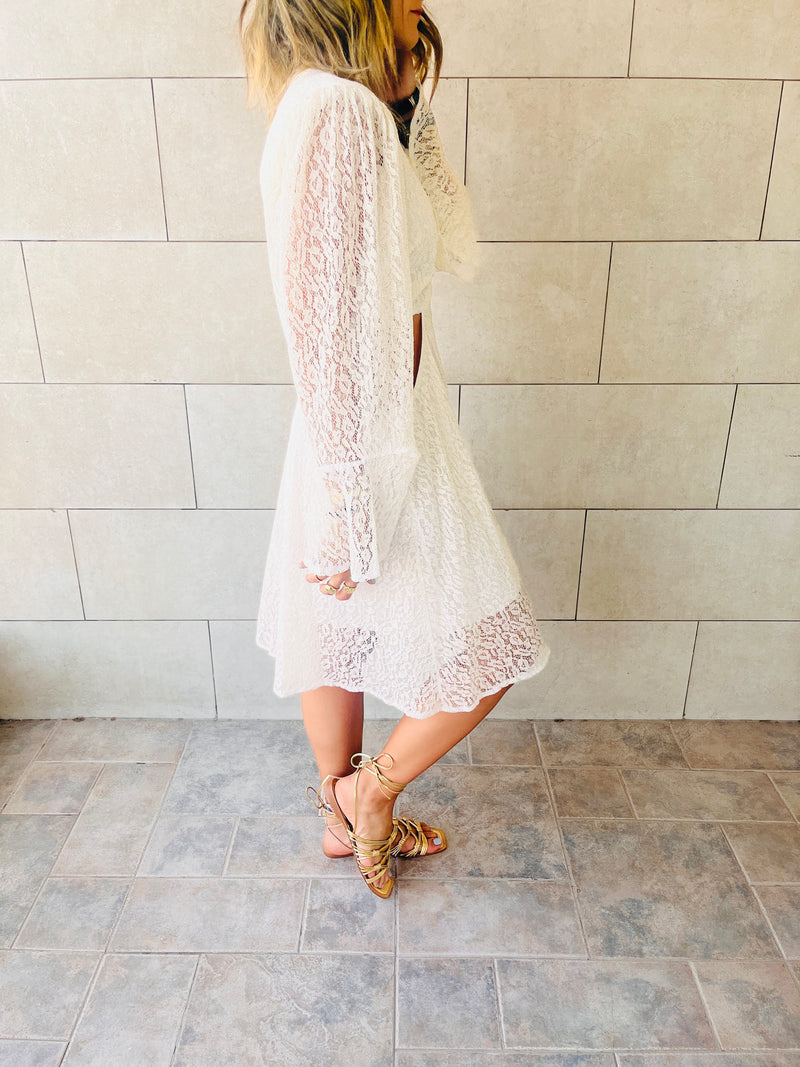 White Lace Dream Dress